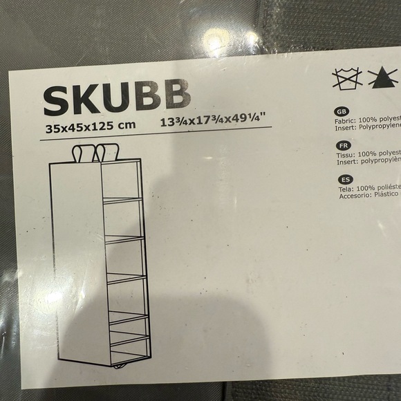 NEW Ikea 6 Shelf Hanging Closet Organizer Storage - Picture 1 of 3